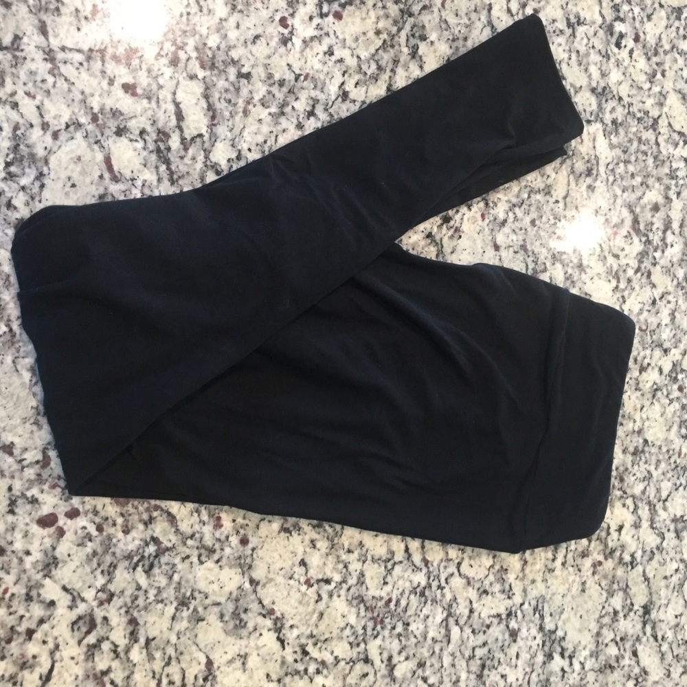 Solid black Tall & Curvy LuLaRoe Leggings!